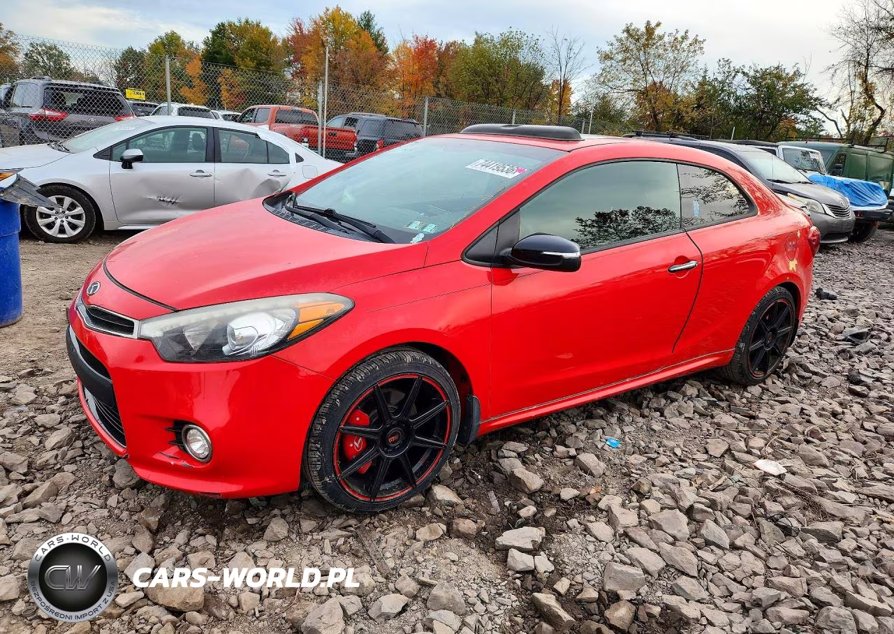 2016 Kia Forte Koup Sx VIN:KNAFZ6A34G5573523 - 1