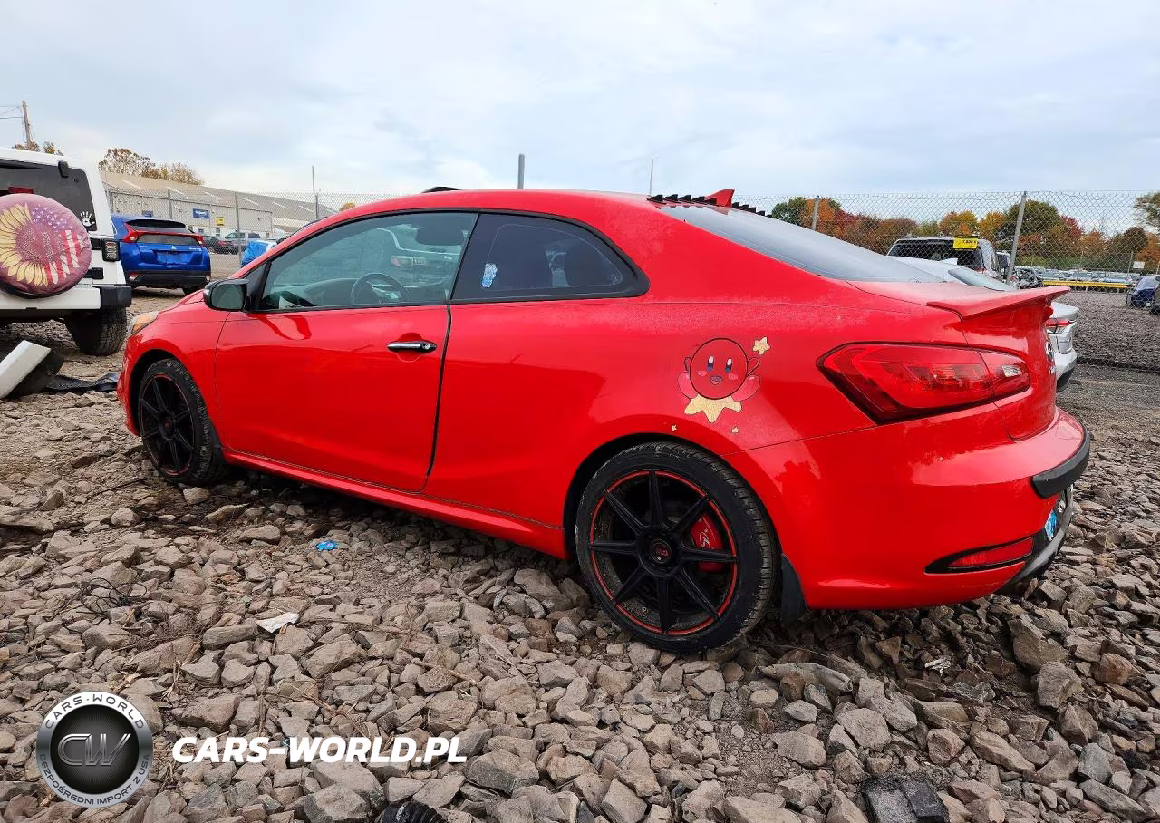 2016 Kia Forte Koup Sx VIN:KNAFZ6A34G5573523 - 2