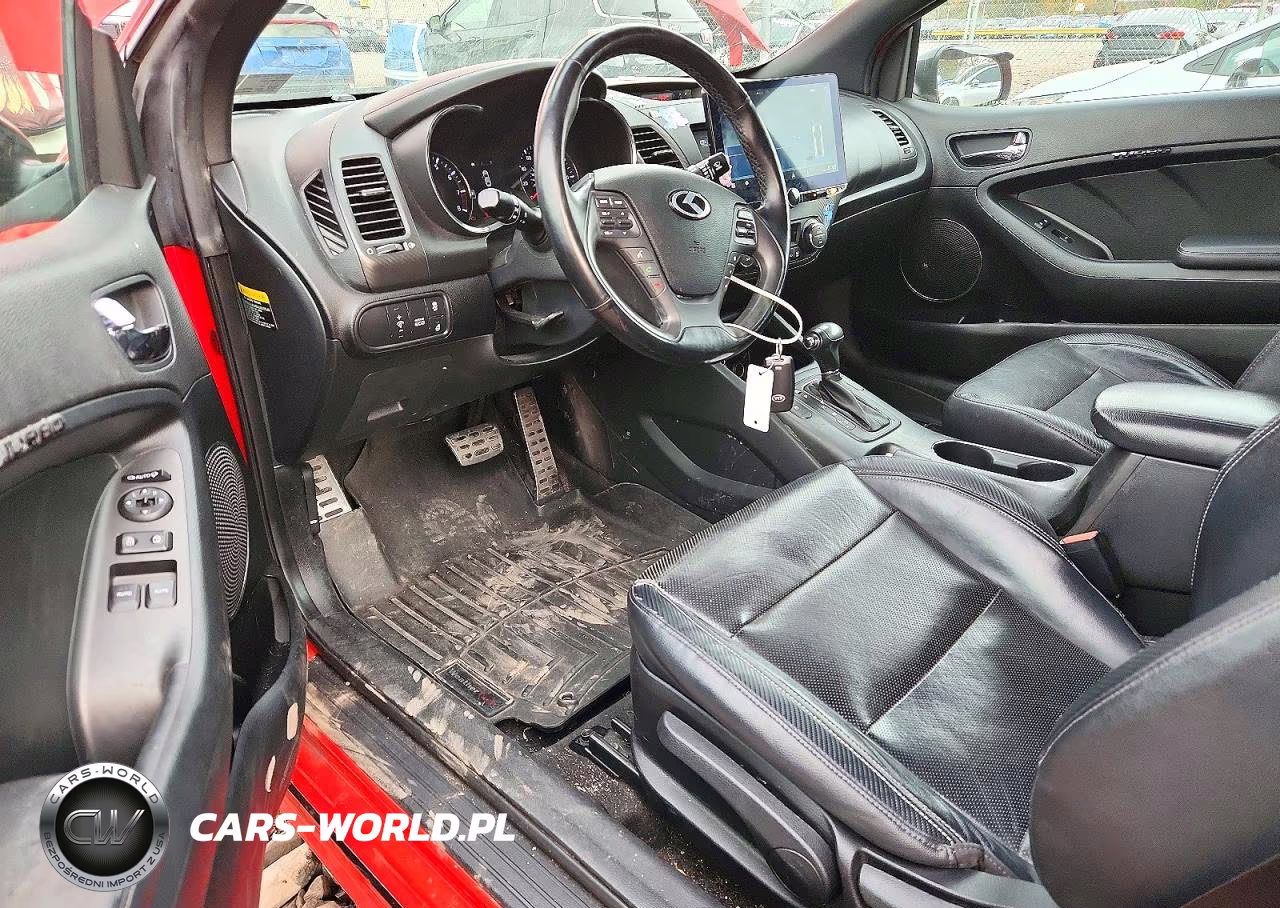 2016 Kia Forte Koup Sx VIN:KNAFZ6A34G5573523 - 8