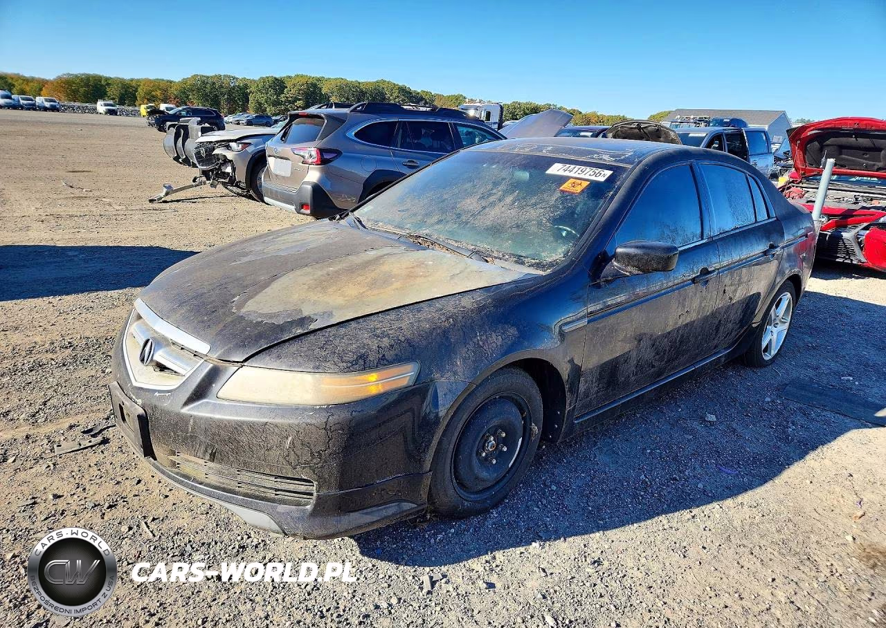 2004 Acura Tl VIN:19UUA66214A044424 - 1
