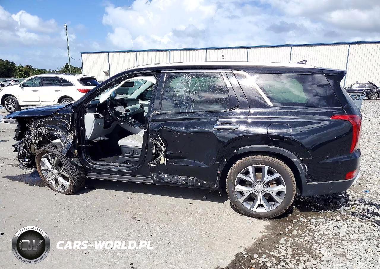 2021 Hyundai Palisade Sel VIN:KM8R44HE9MU317000 - 2