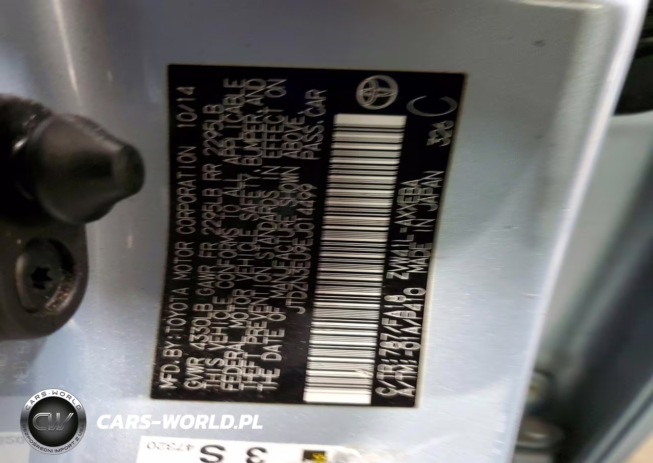 2014 Toyota Prius V VIN:JTDZN3EU9EJ014499 - 12