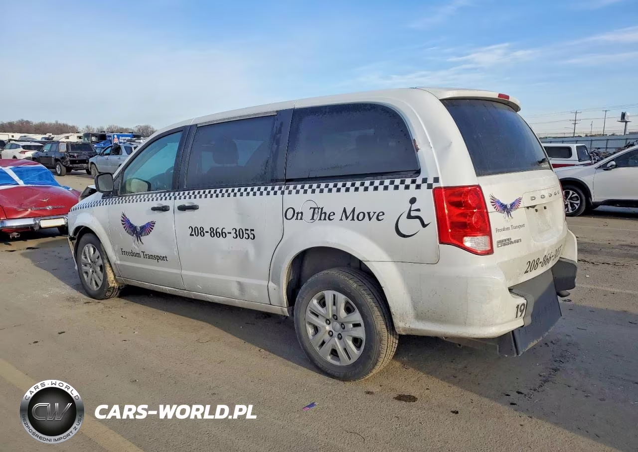 2019 Dodge Grand Caravan Se VIN:2C4RDGBG8KR524858 - 2