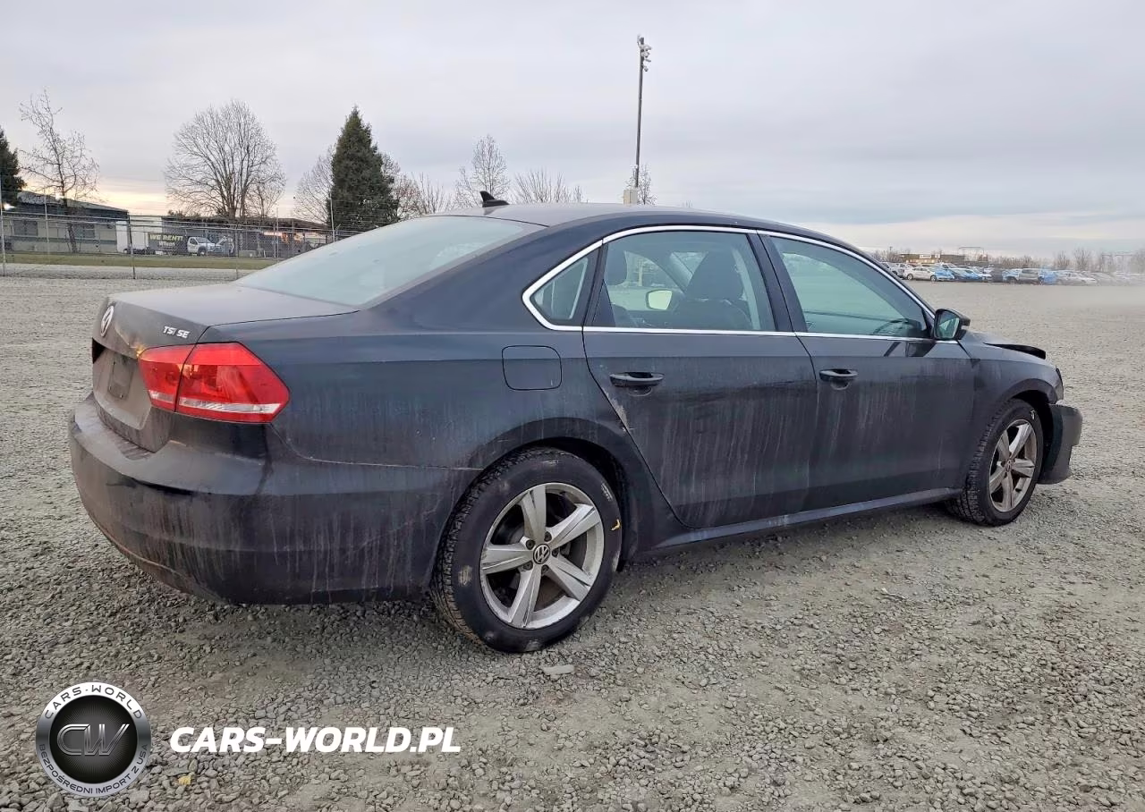 2015 Volkswagen Passat Se VIN:1VWBT7A38FC031633 - 3