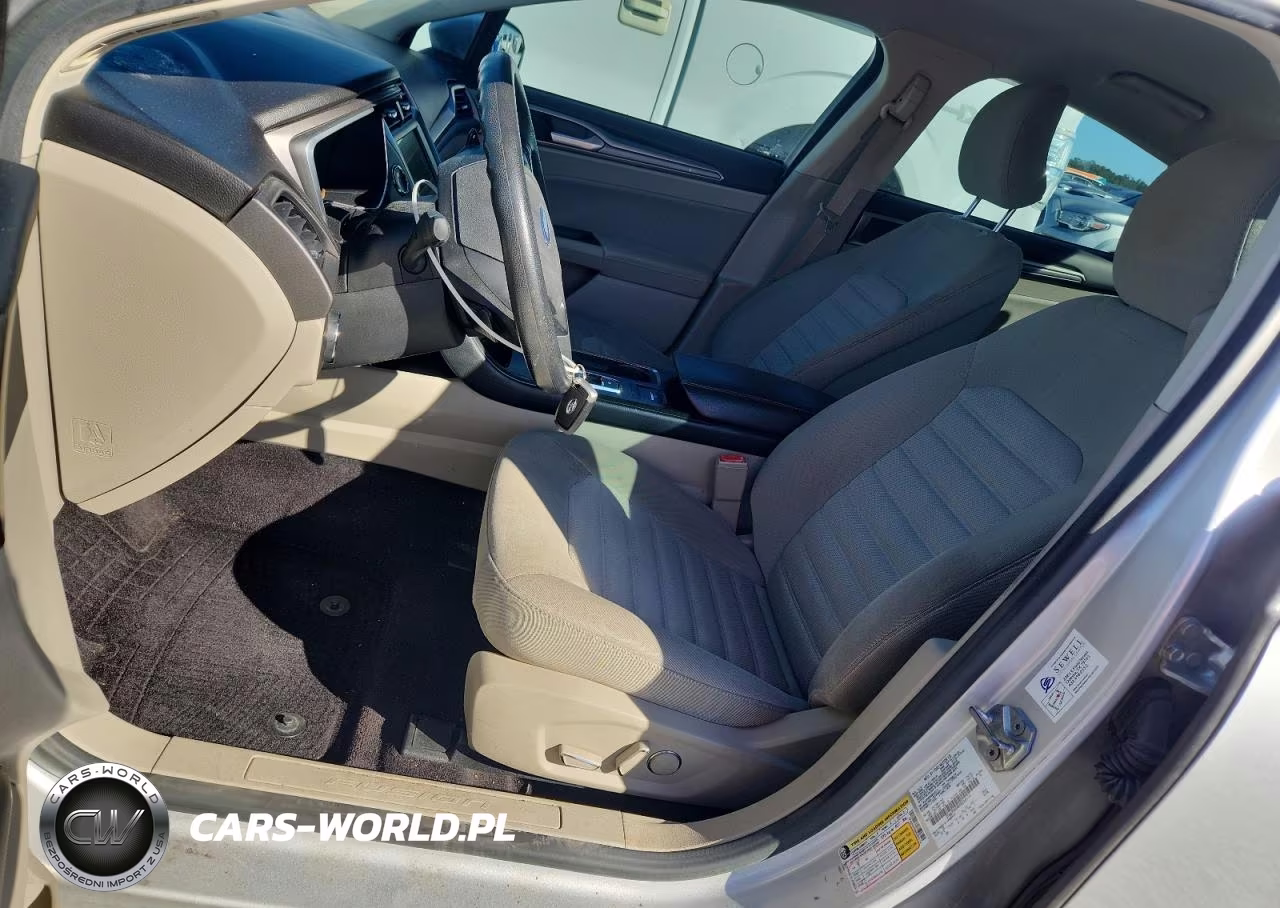 2017 Ford Fusion Se VIN:3FA6P0HD8HR264114 - 7