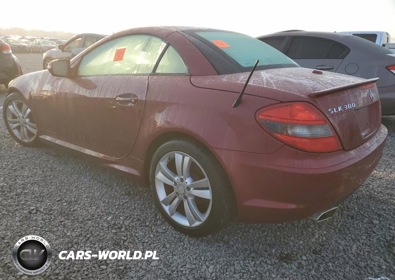 2011 Mercedes-Benz Slk 300 VIN:WDBWK5EA0BF238447 - 2