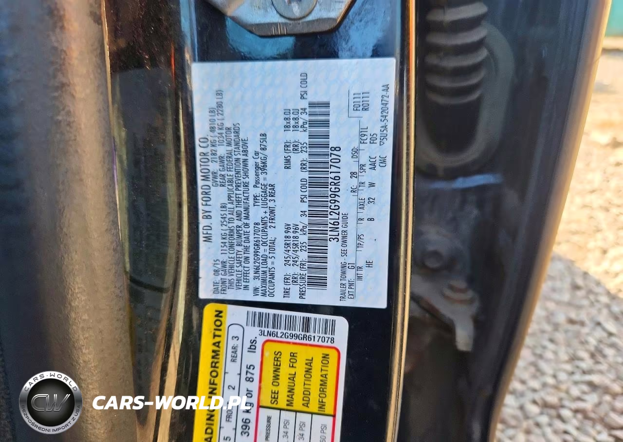 2016 Lincoln Mkz VIN:3LN6L2G99GR617078 - 12