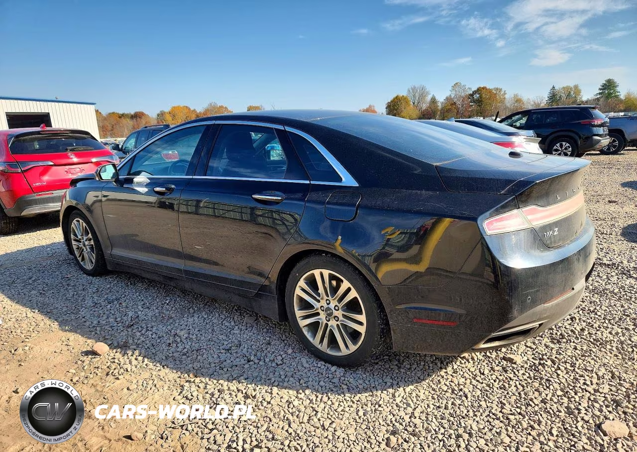 2016 Lincoln Mkz VIN:3LN6L2G99GR617078 - 2