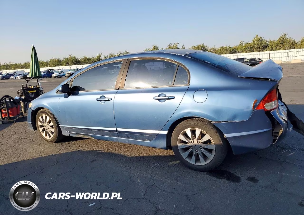 2009 Honda Civic Ex VIN:19XFA16819E005304 - 2