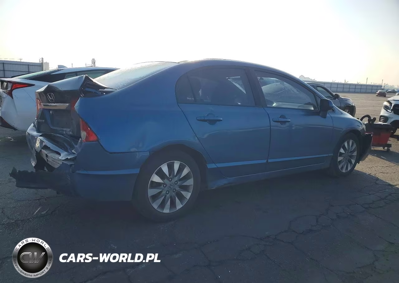 2009 Honda Civic Ex VIN:19XFA16819E005304 - 3