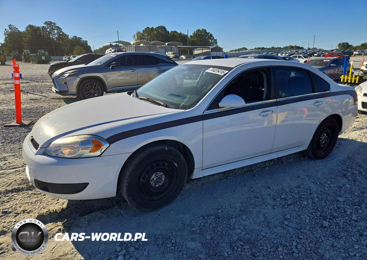 2016 Chevrolet Impala Limited Police VIN:2G1WD5E38G1122367 - 1