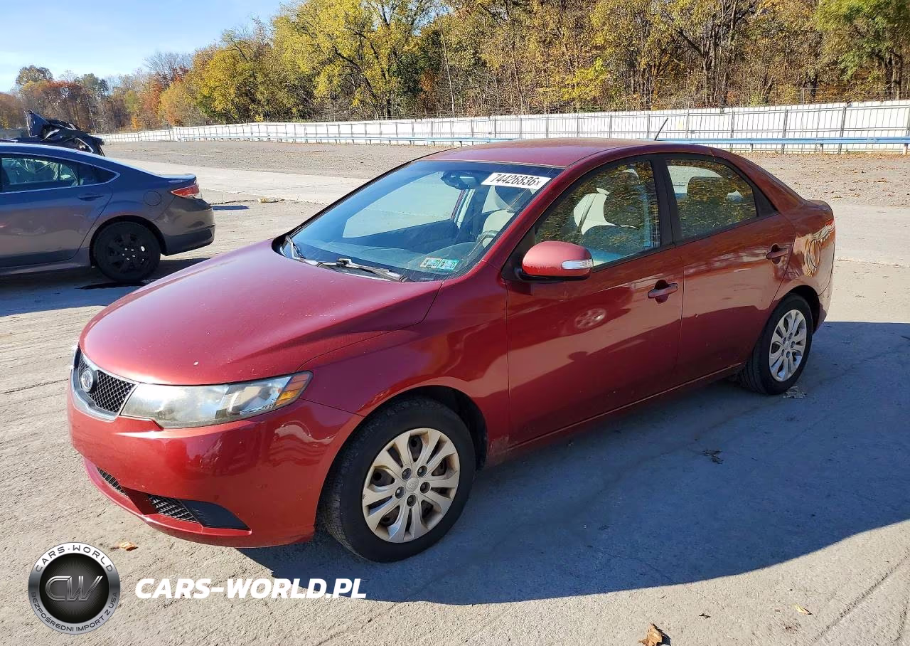 2010 Kia Forte Ex VIN:KNAFU4A23A5095662 - 1