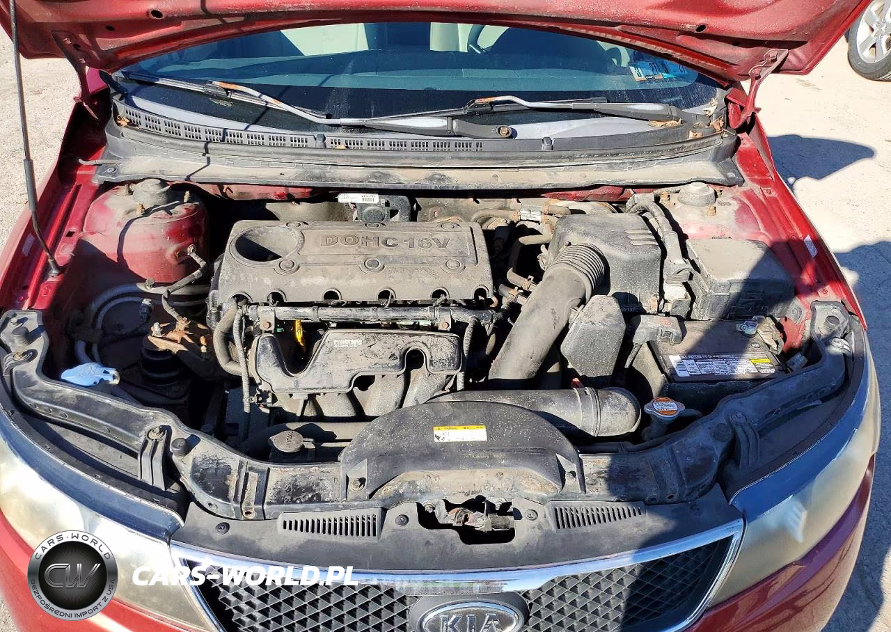 2010 Kia Forte Ex VIN:KNAFU4A23A5095662 - 11
