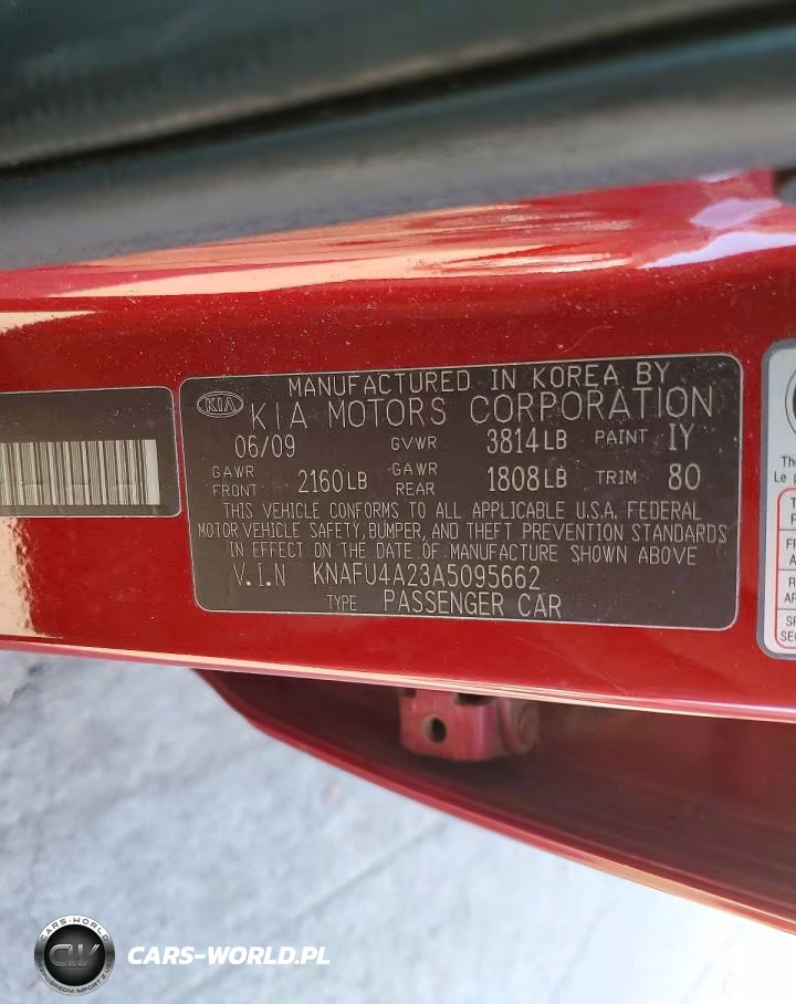 2010 Kia Forte Ex VIN:KNAFU4A23A5095662 - 12