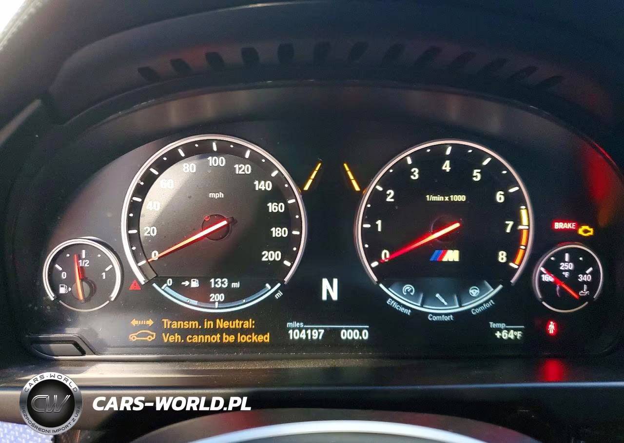 2017 BMW X6 M VIN:5YMKW8C59H0R43925 - 9