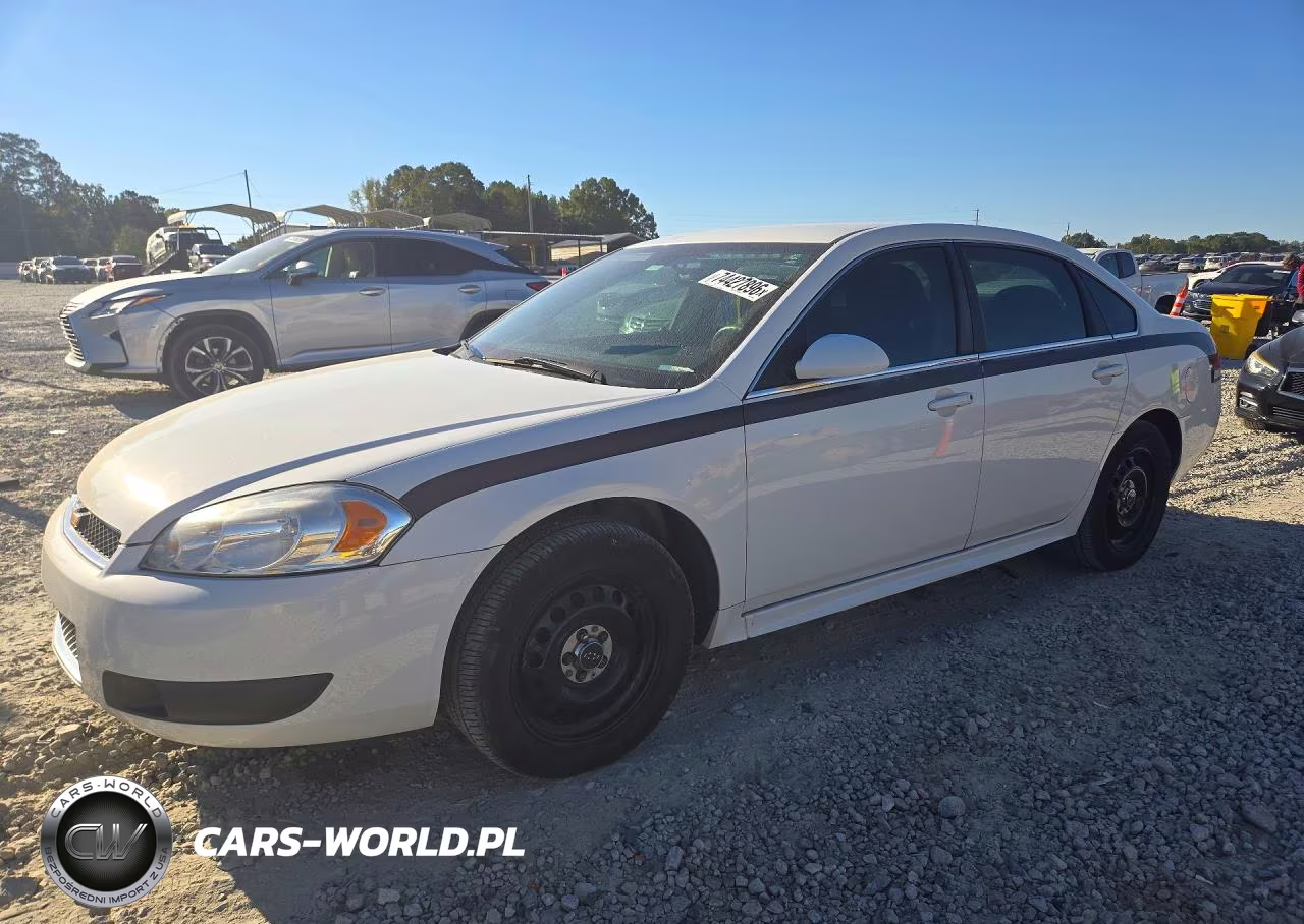 2016 Chevrolet Impala Limited Police VIN:2G1WD5E39G1108946 - 1
