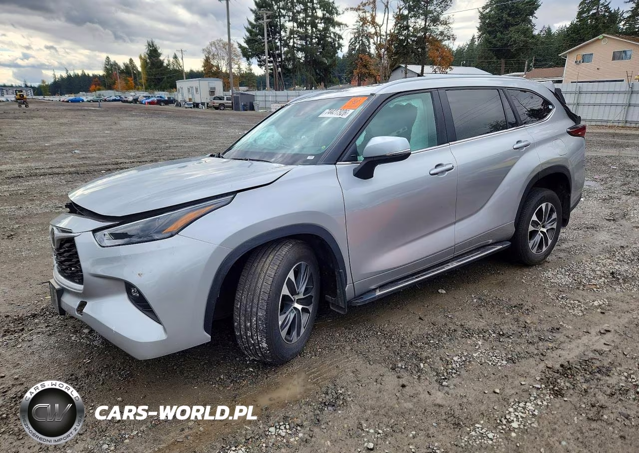 2025 Toyota Highlander Xle VIN:5TDKDRBH9SS576268 - 1