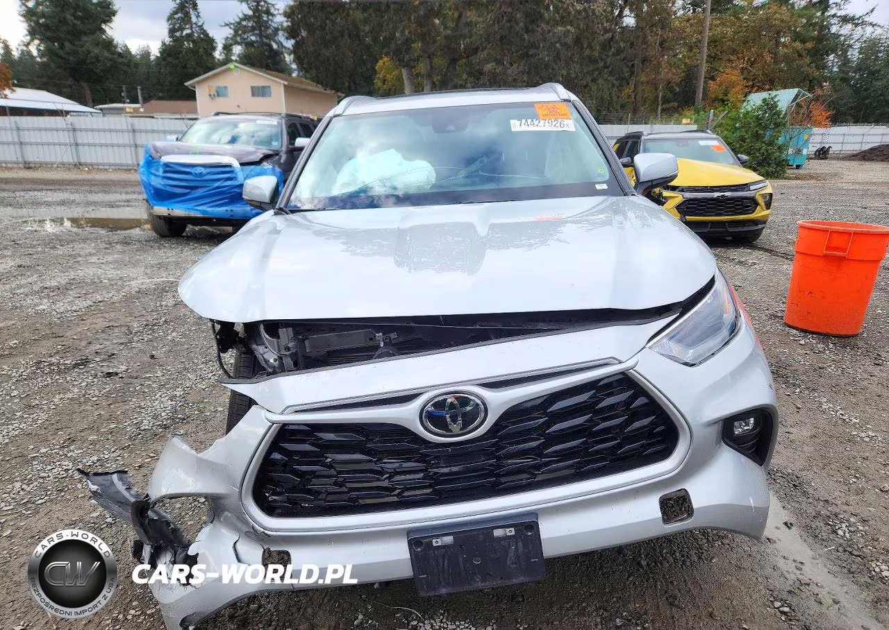 2025 Toyota Highlander Xle VIN:5TDKDRBH9SS576268 - 5