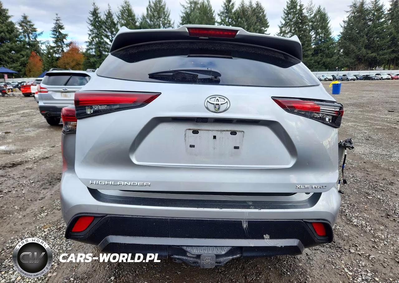 2025 Toyota Highlander Xle VIN:5TDKDRBH9SS576268 - 6