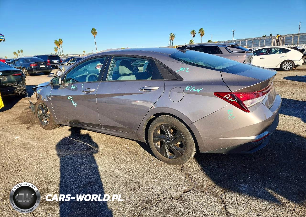 2021 Hyundai Elantra Sel VIN:KMHLS4AG4MU098972 - 2