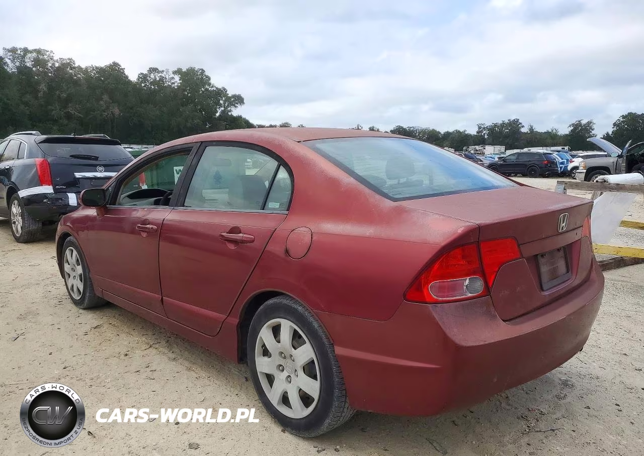 2008 Honda Civic Lx VIN:1HGFA16578L059834 - 2