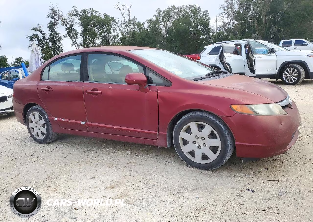 2008 Honda Civic Lx VIN:1HGFA16578L059834 - 4