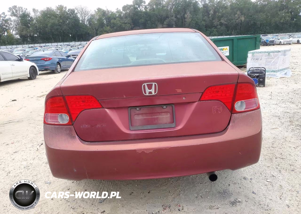 2008 Honda Civic Lx VIN:1HGFA16578L059834 - 6