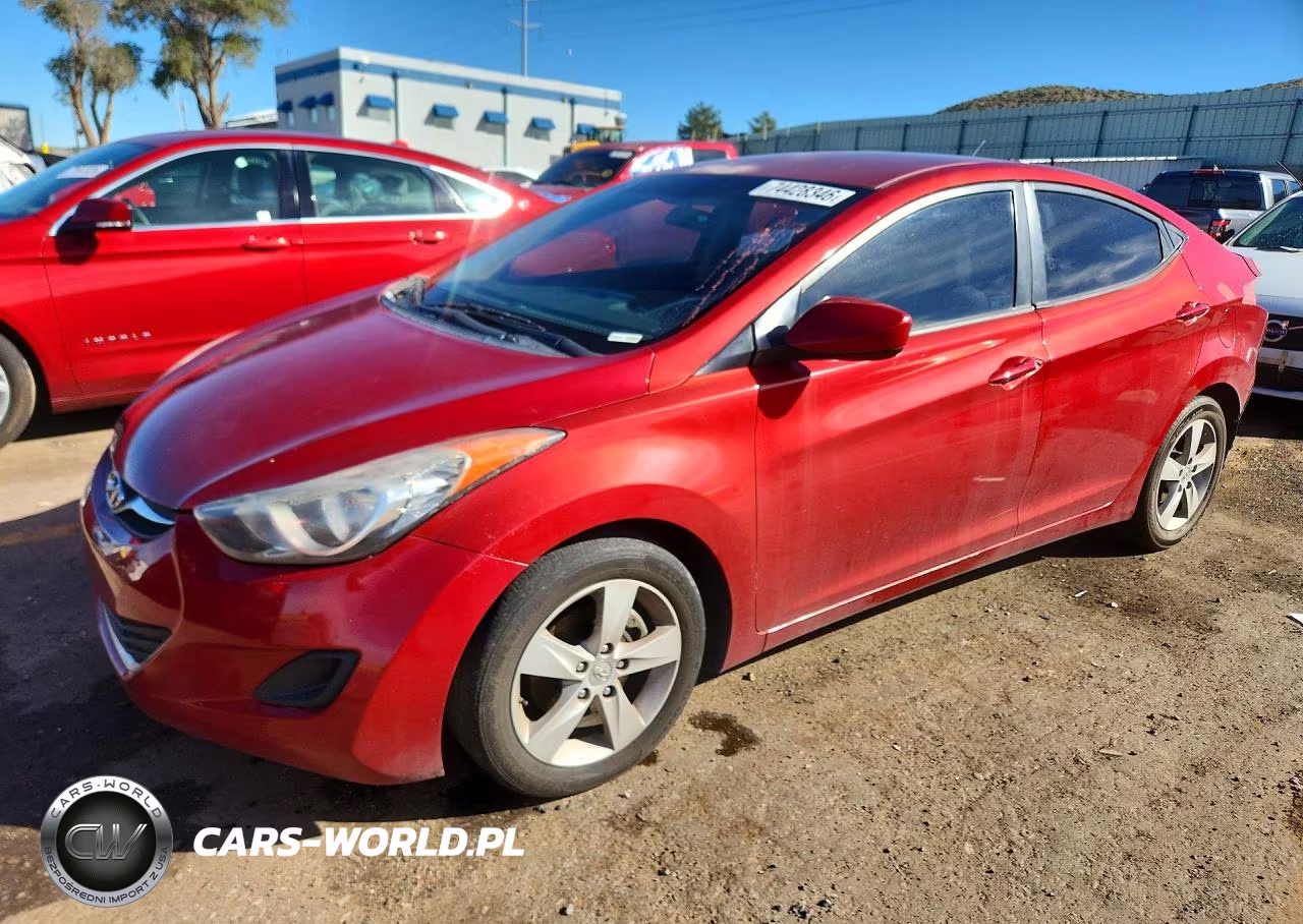 2011 Hyundai Elantra Gls VIN:KMHDH4AE6BU102471 - 1