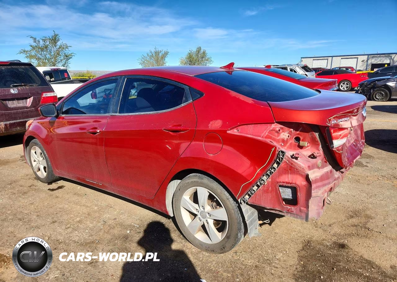 2011 Hyundai Elantra Gls VIN:KMHDH4AE6BU102471 - 2