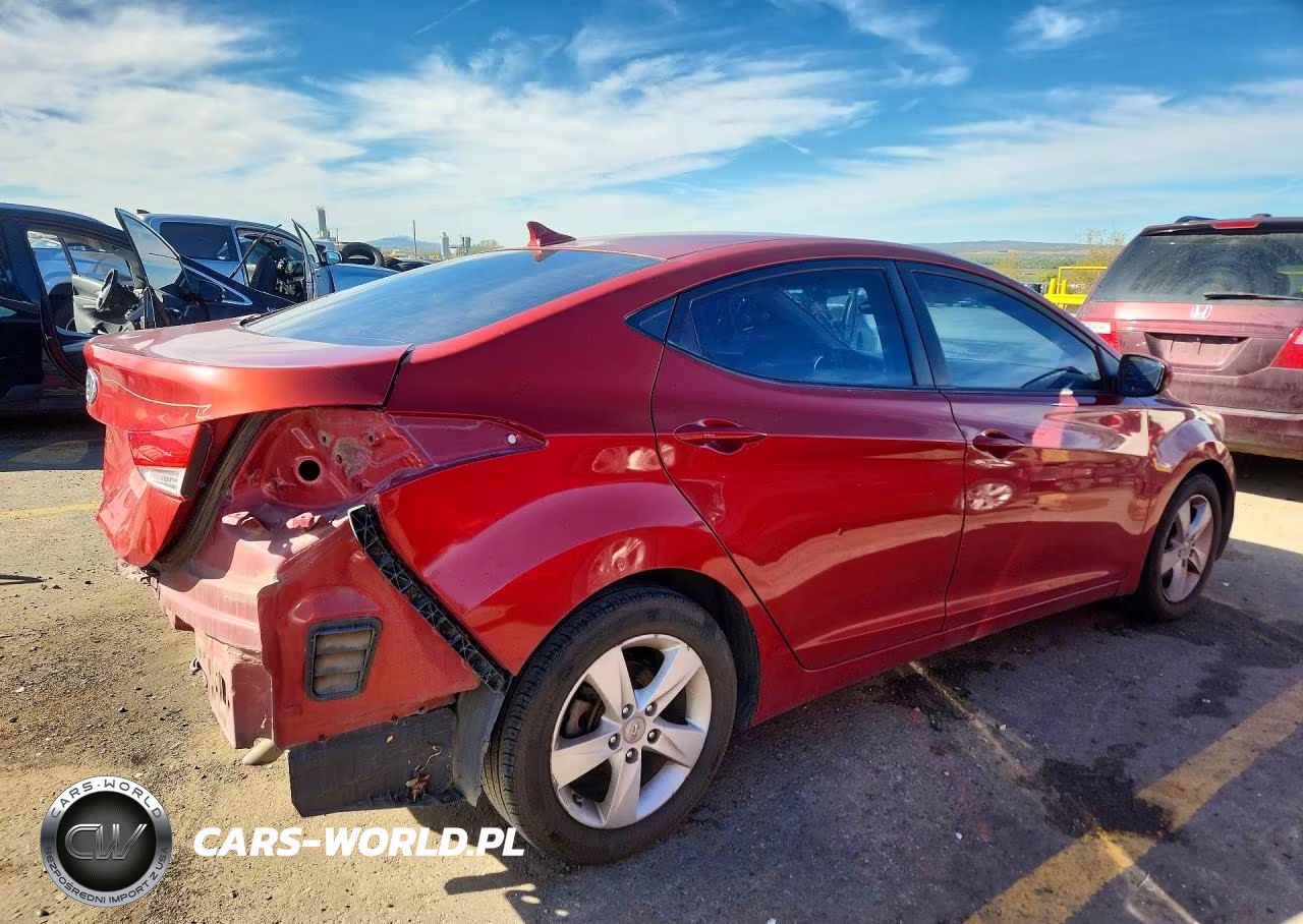 2011 Hyundai Elantra Gls VIN:KMHDH4AE6BU102471 - 3
