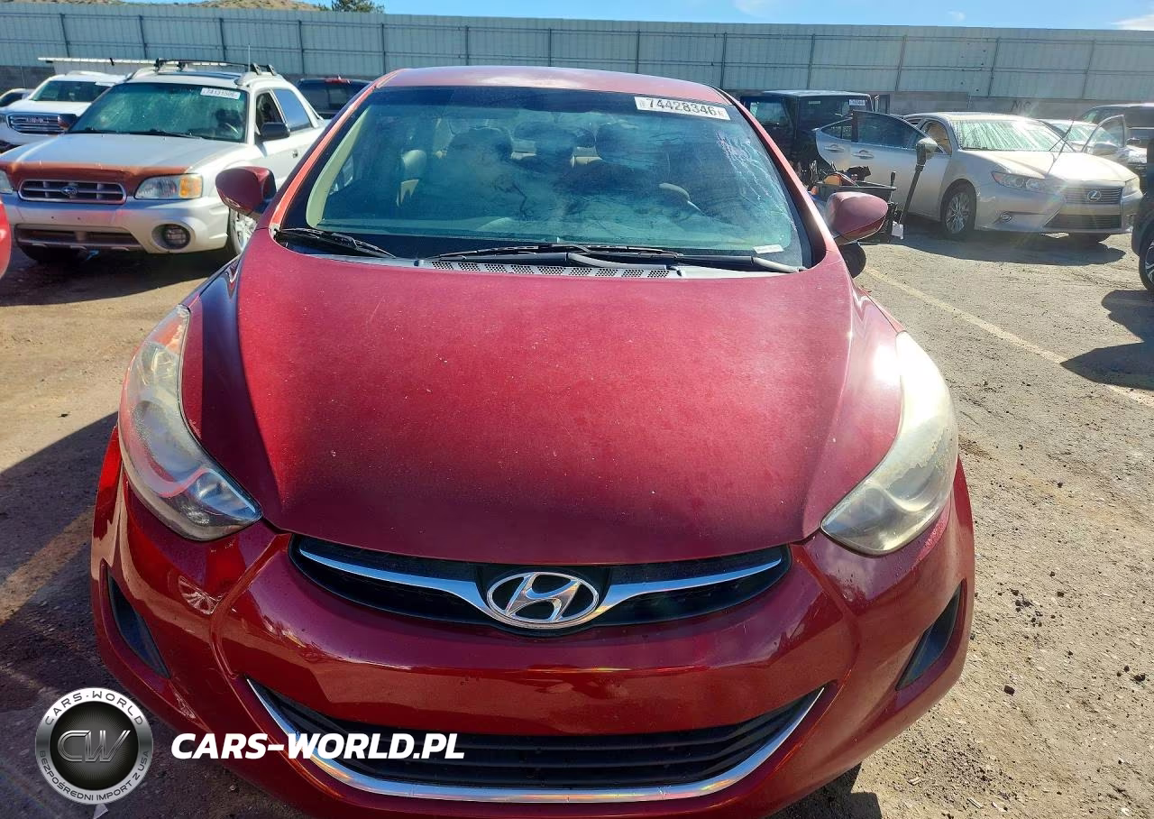 2011 Hyundai Elantra Gls VIN:KMHDH4AE6BU102471 - 5