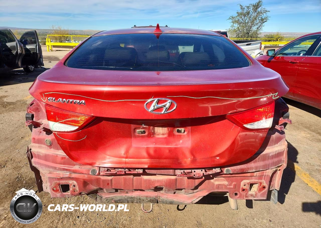 2011 Hyundai Elantra Gls VIN:KMHDH4AE6BU102471 - 6