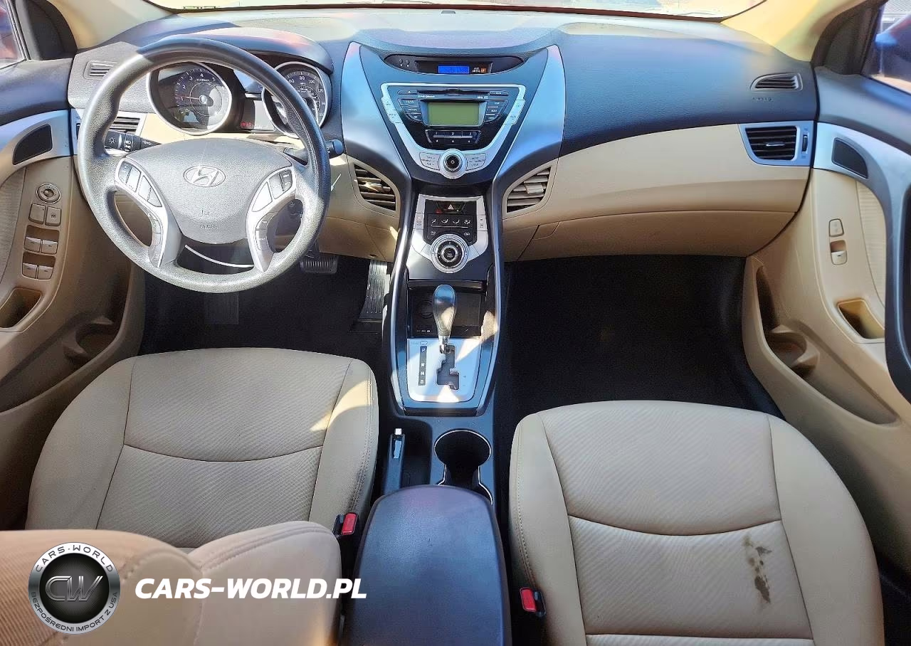 2011 Hyundai Elantra Gls VIN:KMHDH4AE6BU102471 - 8