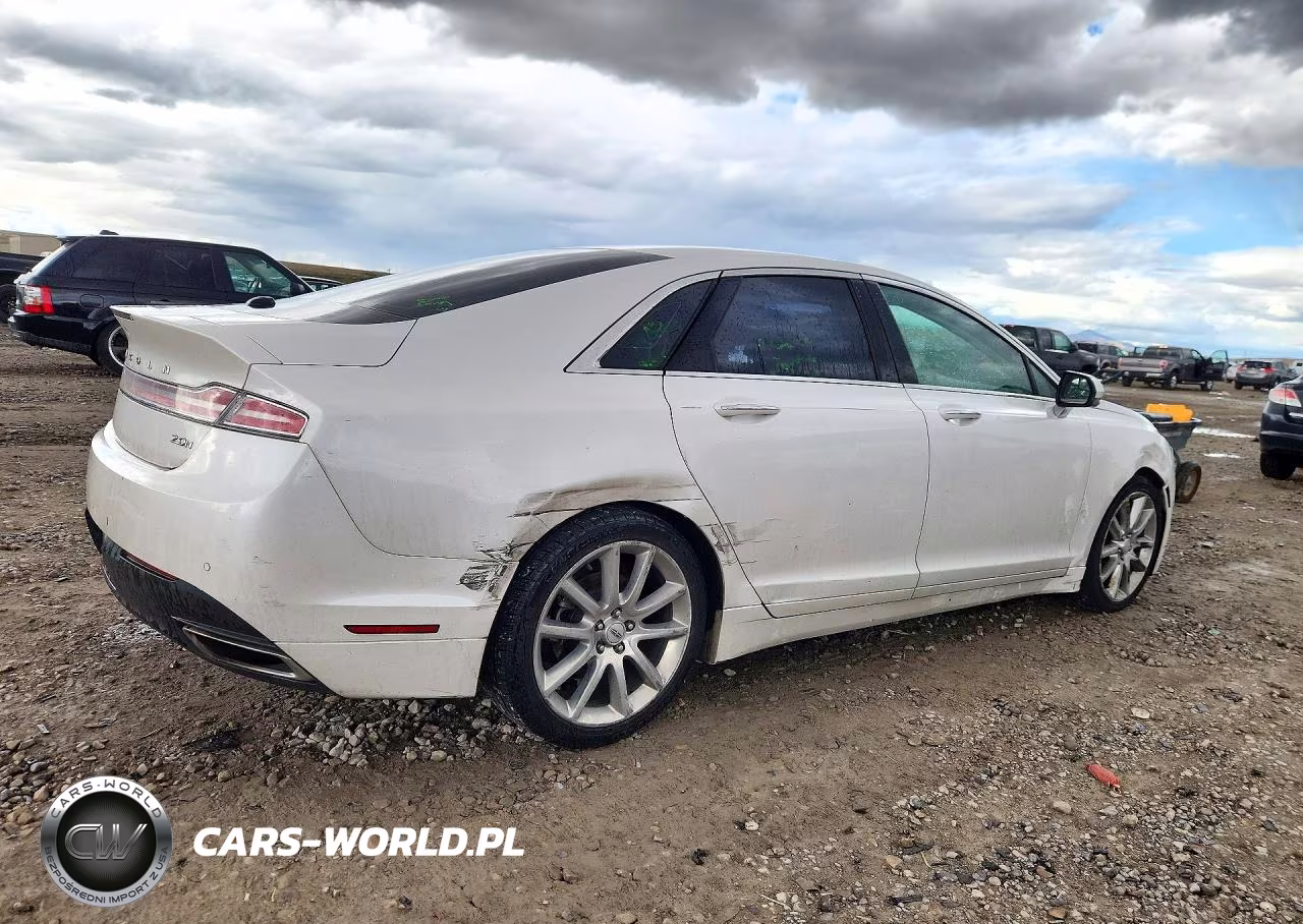 2016 Lincoln Mkz Hybrid VIN:3LN6L2LU8GR624890 - 3