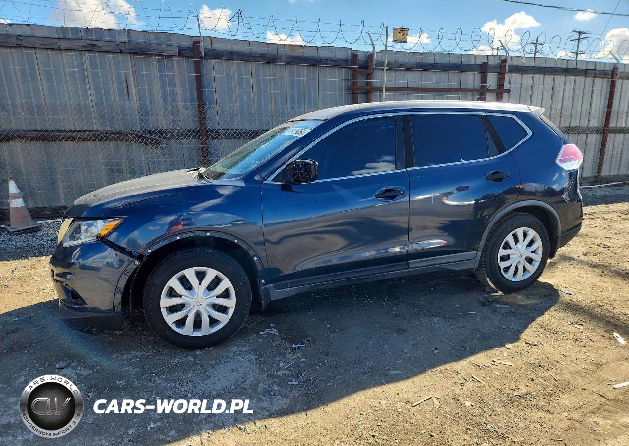 2016 Nissan Rogue S VIN:KNMAT2MT4GP651225 - 1