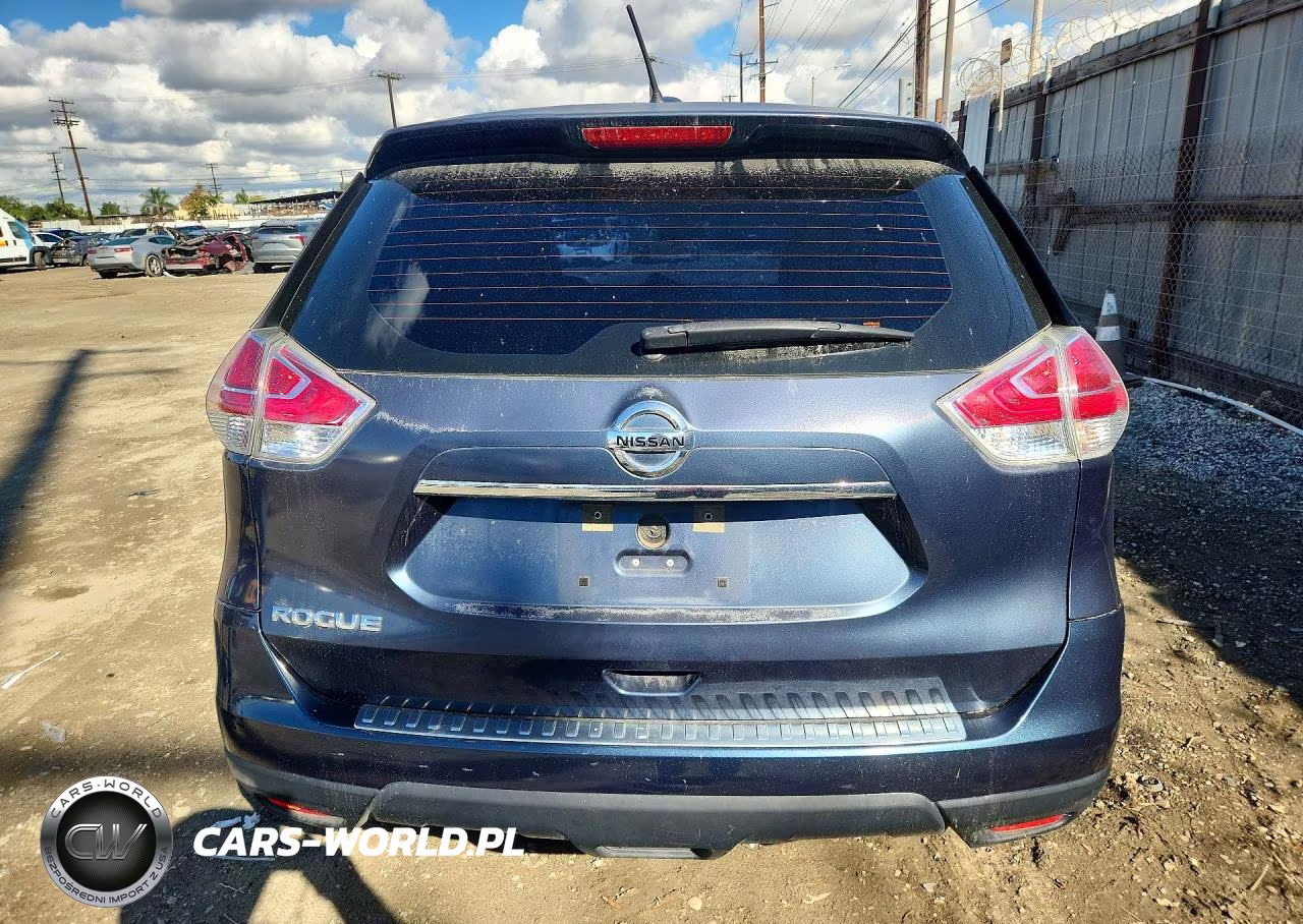 2016 Nissan Rogue S VIN:KNMAT2MT4GP651225 - 6