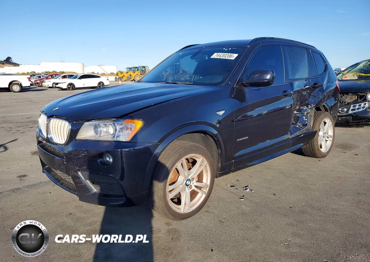 2012 BMW X3 xDrive35I VIN:5UXWX7C56CL975450 - 1