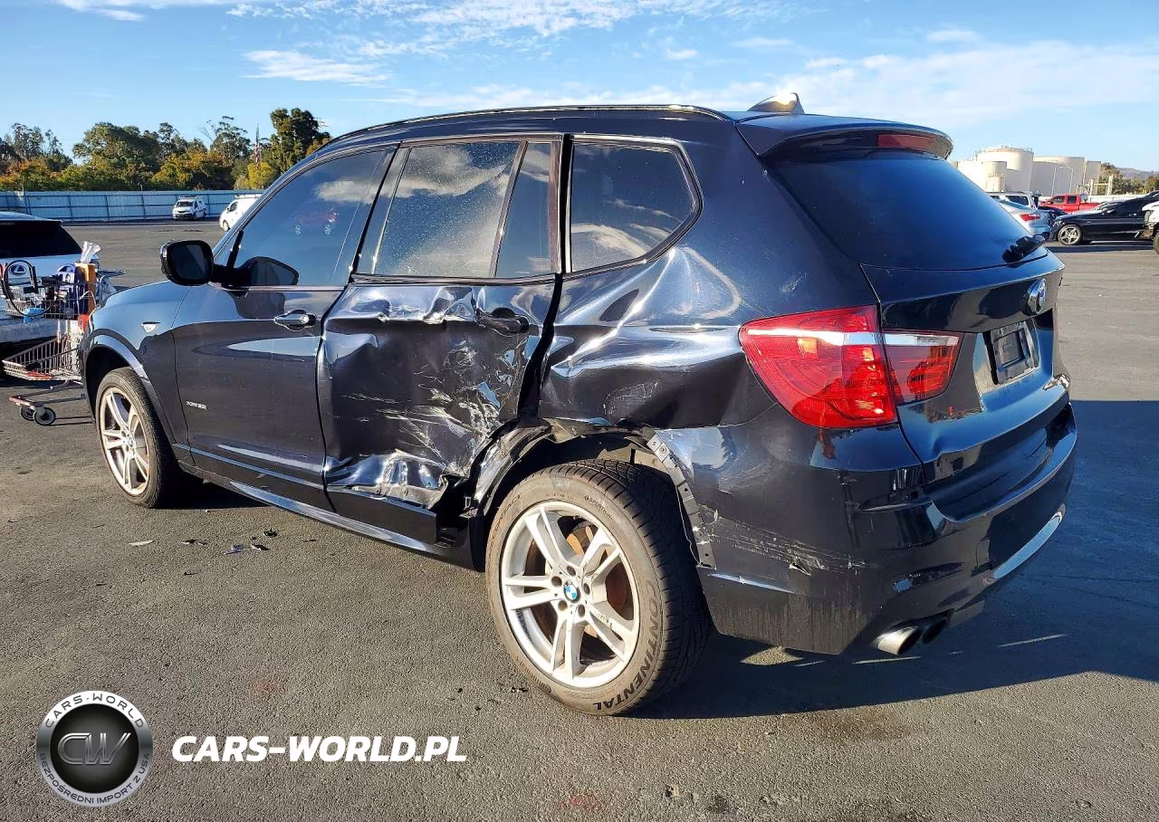 2012 BMW X3 xDrive35I VIN:5UXWX7C56CL975450 - 2