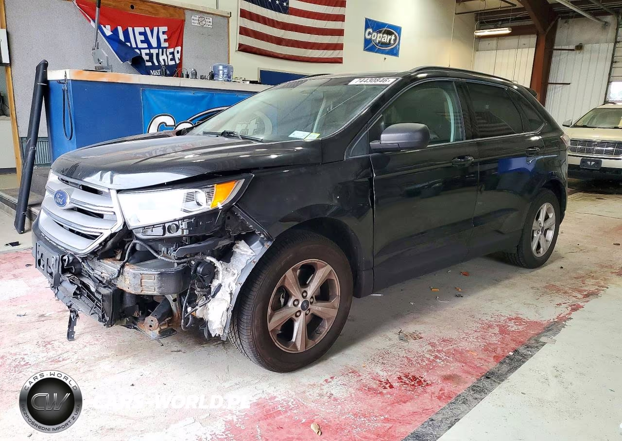 2015 Ford Edge Se VIN:2FMTK4G92FBB75565 - 1