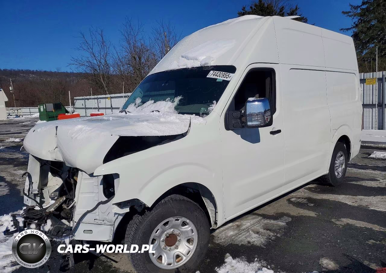 2019 Nissan Nv 2500 Delivery Van VIN:1N6AF0LY5KN809534 - 2