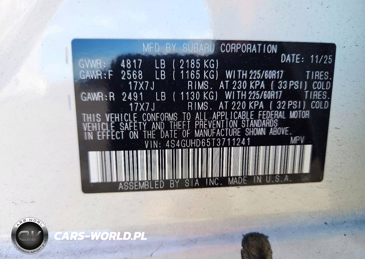 2026 Subaru Crosstrek Premium VIN:4S4GUHD65T3711241 - 14