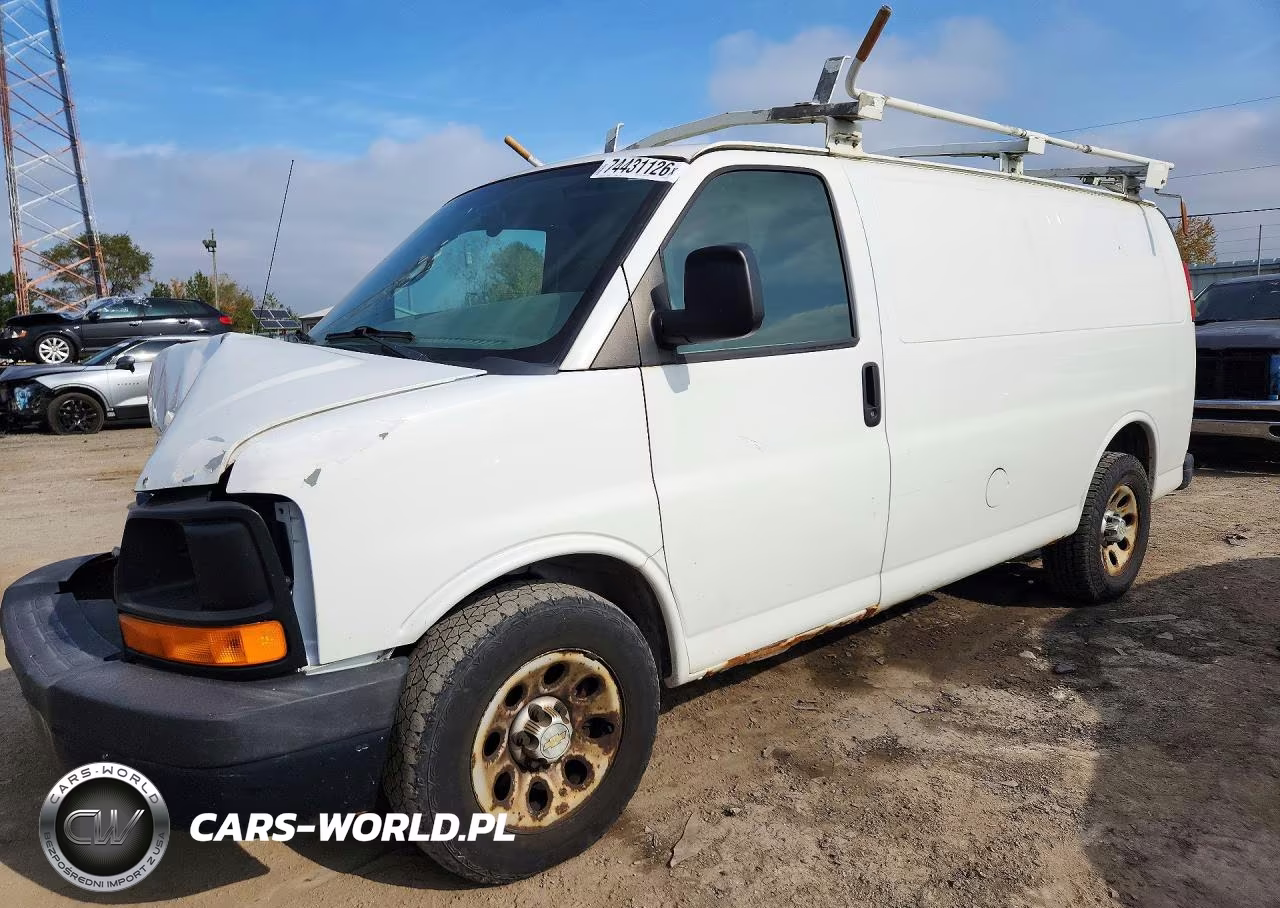 2012 Chevrolet Express 1500 Delivery Van VIN:1GCSGAFX8C1112719 - 1