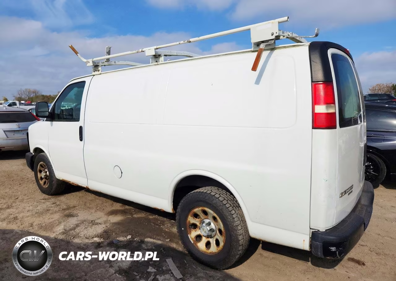 2012 Chevrolet Express 1500 Delivery Van VIN:1GCSGAFX8C1112719 - 2