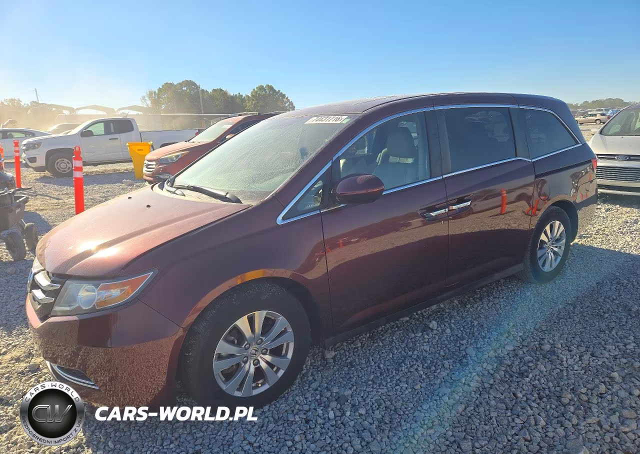 2016 Honda Odyssey Exl VIN:5FNRL5H67GB135802 - 1
