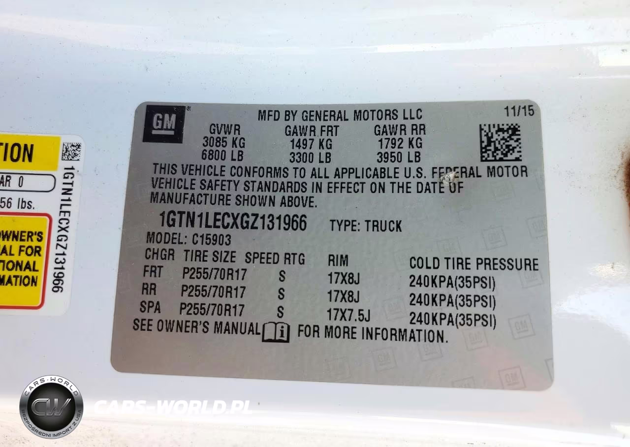 2016 GMC Sierra C1500 VIN:1GTN1LECXGZ131966 - 12