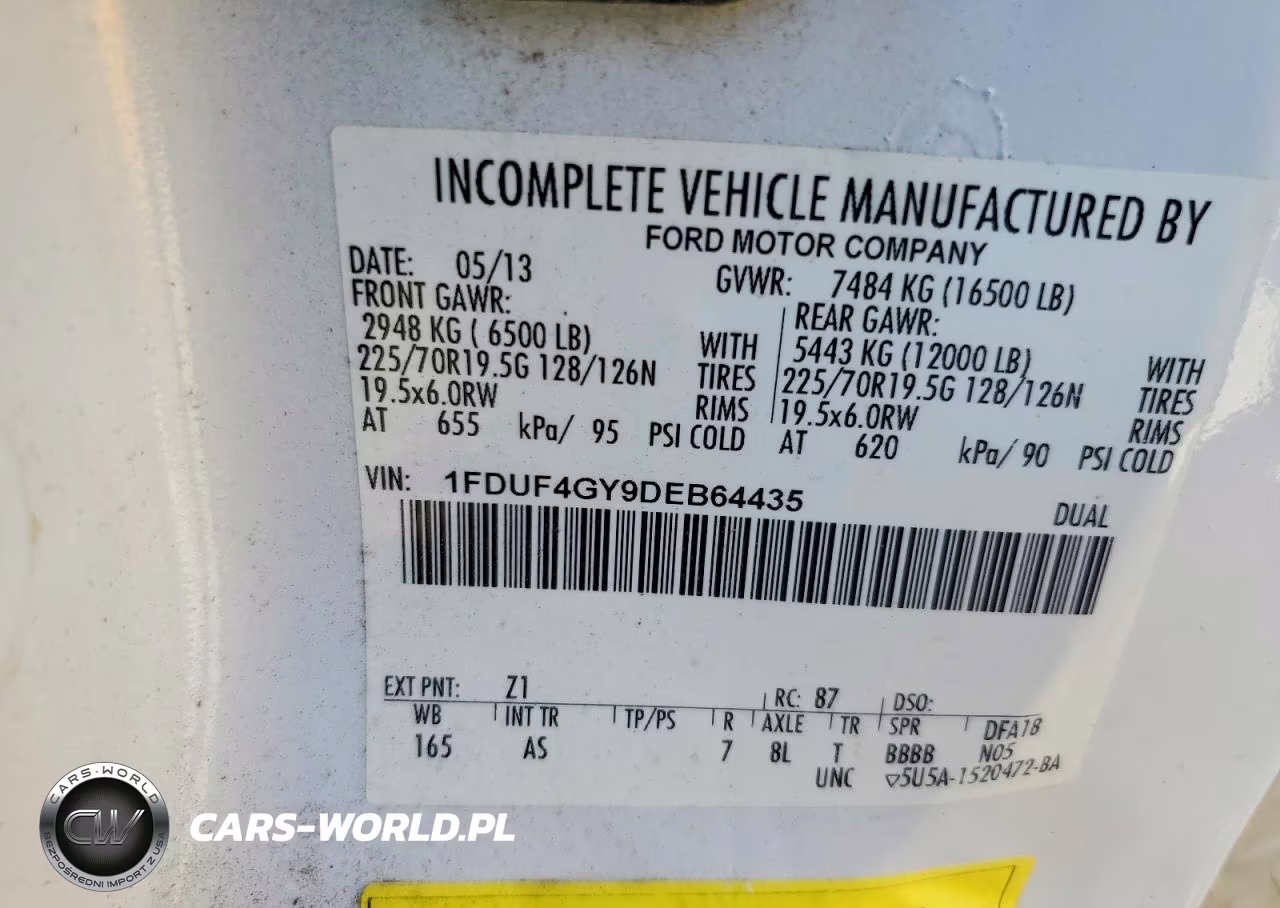 2013 Ford F450 Super Duty Utility - Service Truck VIN:1FDUF4GY9DEB64435 - 10