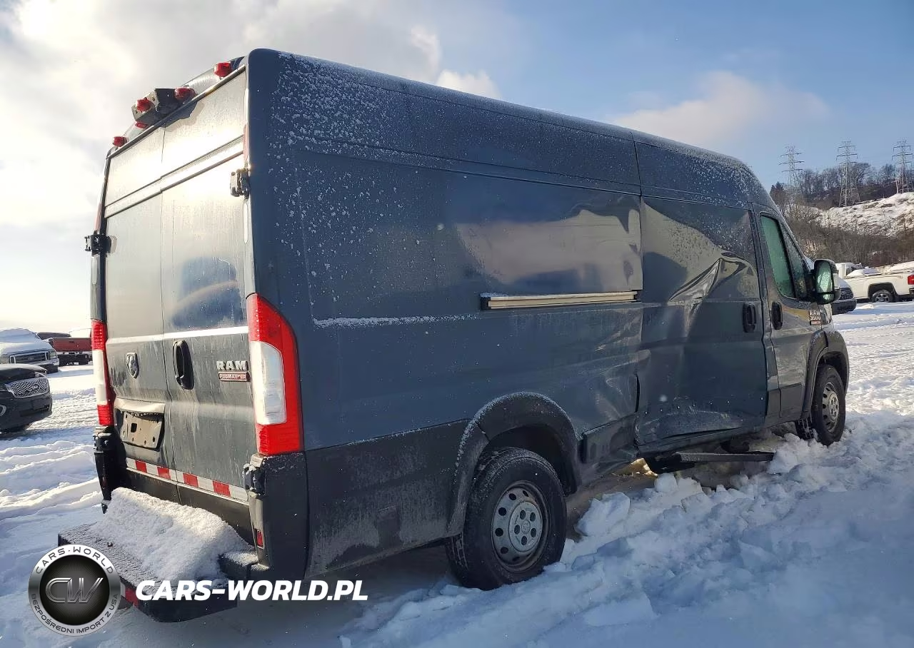 2020 Ram Promaster 3500 Vf Delivery Van VIN:3C6URVJG5LE144162 - 3