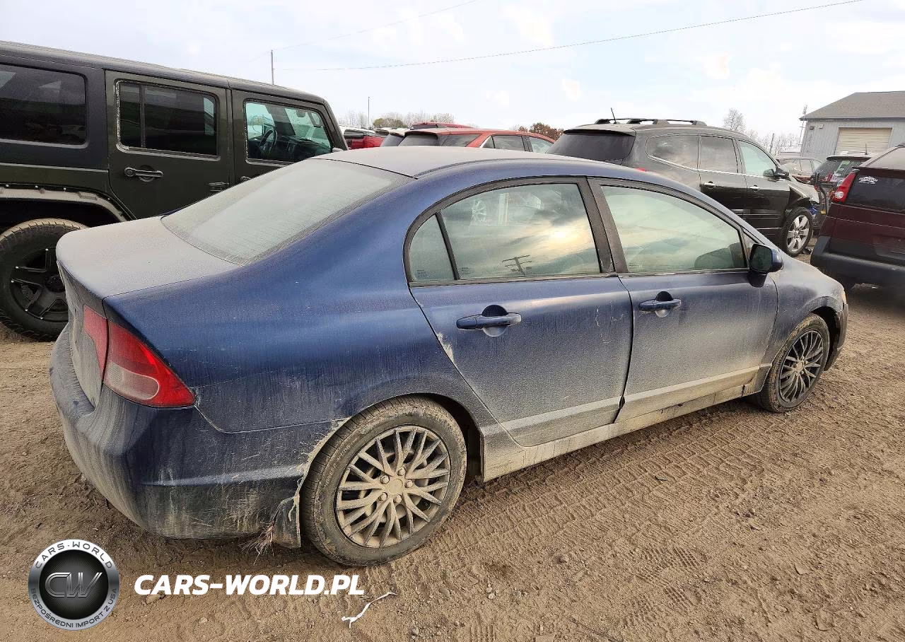 2008 Honda Civic Lx VIN:1HGFA16518L046867 - 3