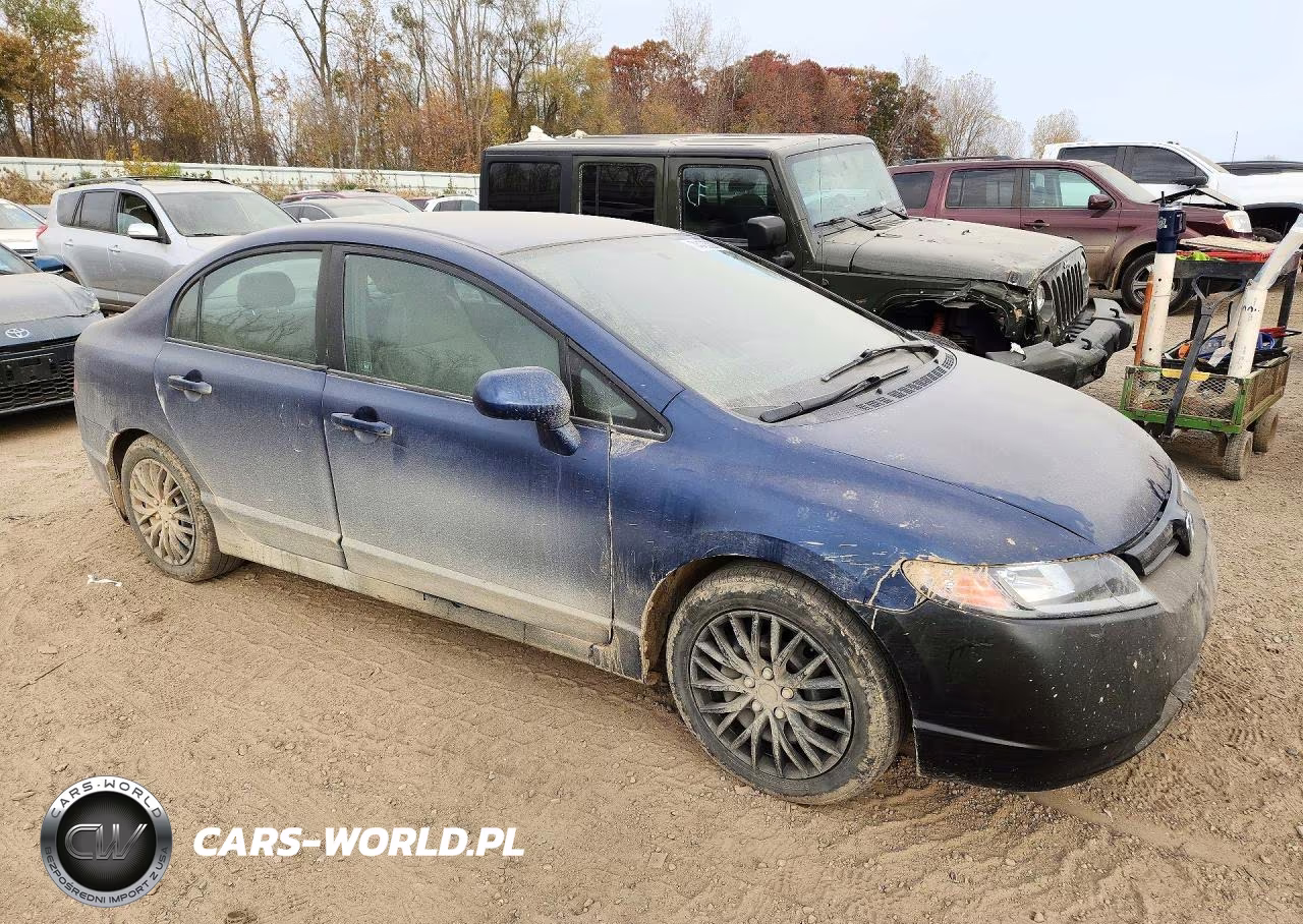 2008 Honda Civic Lx VIN:1HGFA16518L046867 - 4