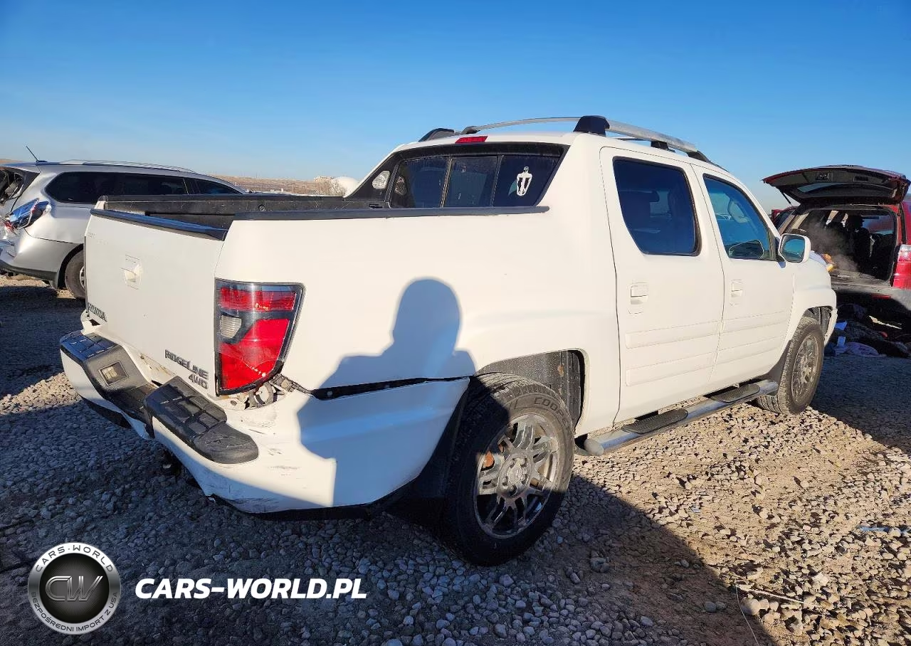 2012 Honda Ridgeline Rtl VIN:5FPYK1F58CB453074 - 3